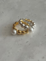 (silver925) Bubble pearl ring