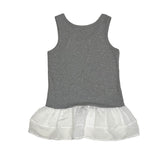 Frill layered sleeveless
