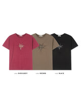 アセル チェック スター ショートスリーブ Tシャツ