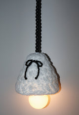 white soft ribbon light