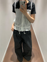 ローリベットストライプパンツ (3color)