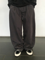 Lumin Stripe Cotton Pants 2C