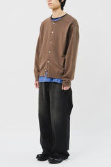 Milla Round Knit Cardigan (3color)