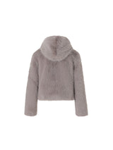 Hoodie fur jumper (Charcoal)