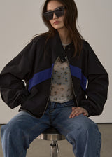 フラワープリントメッシュTシャツ_ホワイト