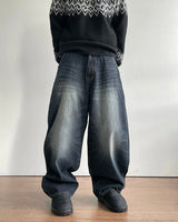 Tie Washed Denim Pants