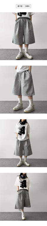 Poy Pintuck Banding Bermuda Shorts[Basic & long choice] 