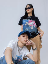 "D.T. セキュリティフェイルジャー” Tシャツ アルバムカバーVer.(ホワイト)