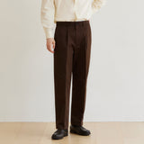 シェイクスペースコットンドリルパンツ (Brown)