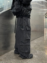 big panel cargo pants
