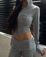 Lowkey Fold Low-Rise Wide Pants (3C)