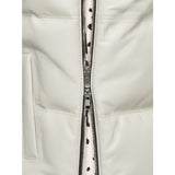 BOLDEST GOOSE PADDED VEST-WHITE