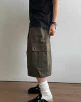 Punch Eyelet Bermuda Pants