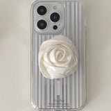 ストライプジェルハードケース (mag safe)