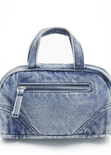 ODDシグネチャーデニムカッティングミニバッグ / ODD Signature Denim Cutting Mini Bag