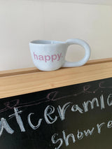 mini happy mug : sky blue