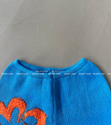 Flower knit bikini swimwear