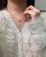 (silver925) シルキービーンネックレス *gold