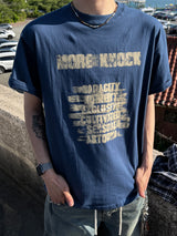 モアノックショートスリーブTシャツ (4 Colors)
