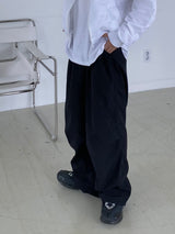 Offbeat Silver Ring Nylon Balloon Pants 2C