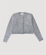 FLUFFY KNIT CARDIGAN