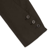 DARK BROWN SHORT FRENCH JACKET