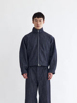 26SS JT3 Stand-Collar Denim Jacket