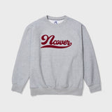 SCRIPT LOGO SWEAT SHIRTS - GRAY