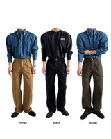 Carpenter cotton pants