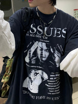 ISSUES レイヤードオーバーロングスリーブティー 3C