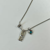 MADE blue stone necklace
