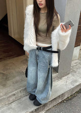 HOLIDAY HOOD FUR JACKET