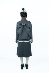 bigribbon jacket(gray)