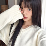 【7色🧶】錦秋Vネックニット