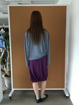 シナモンサマーVネックニット (6color)