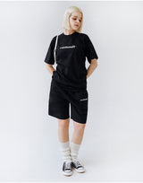 [Silver/Gold] ベーシックロゴミニメタリックショートパンツ [4COLOR]
