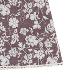 blossom midi skirt (brown)