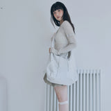 リベットクロスバッグ(light grey)