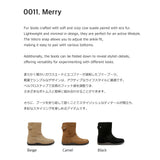 Merry 0011. Velcro Shearling Boots - 3colors
