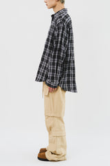  Lena Multi Cargo Flare Pants (2color)