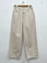 COTTON BIJO WIDE PANTS (2COLOR)