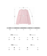 ソフトストライプTシャツ (ピンク)