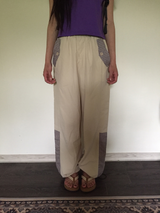 Pisso check string pants (2color)
