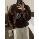 Huke x Nus. half zip-up