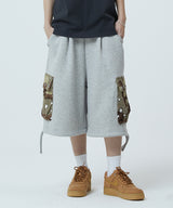 バミューダカモカーゴスウェットショーツ