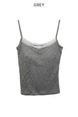 Flo Lace Cap-Sleeve Tank Top