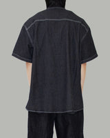 デルルナデニム半袖シャツ