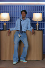 COMFORT OXFORD SHIRTS SKY BLUE