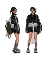 [UNISEX] Track Glossy Windbreaker Jersey Jacket