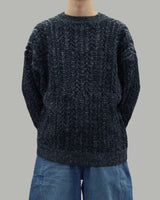 Ber Two-tone knit (Black)